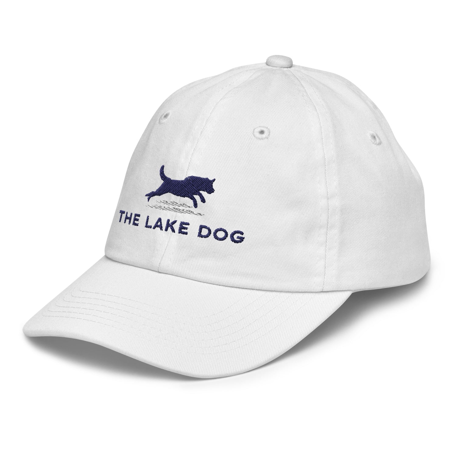 The Lake Dog Embroidered Youth Baseball Hat